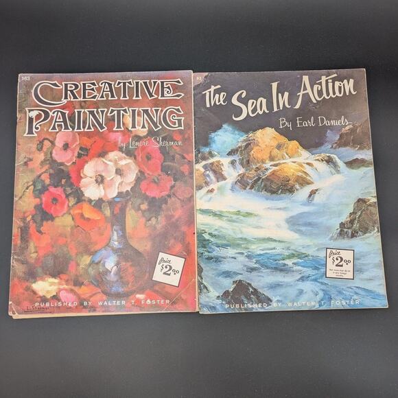 Vintage Walter T. Foster Art Instruction Oversize Softcover Book Lot Drawing - Picture 4 of 16